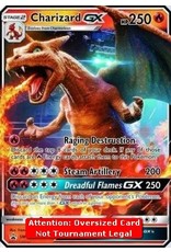 Oversized Jumbo Charizard GX SM 195