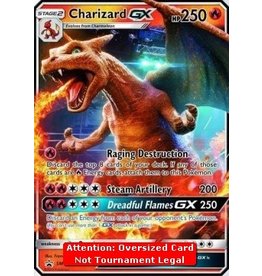 Oversized Jumbo Charizard GX SM 195