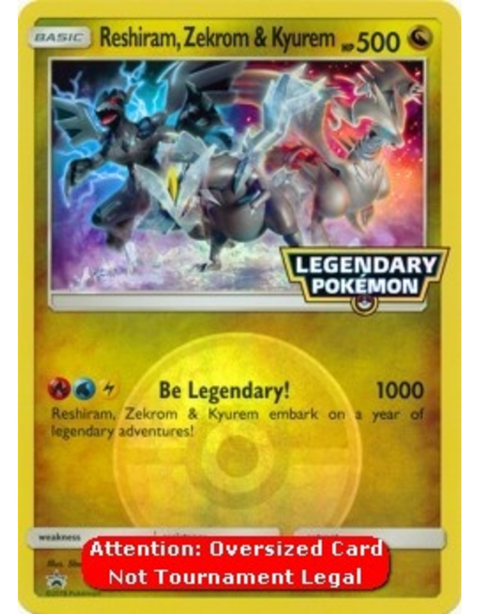 Kit Carta Pokémon Lendário Reshiram Zekrom Kyurem Lendas Luminescentes