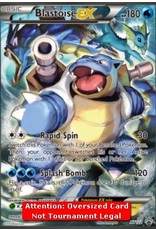 Oversized Jumbo Blastoise Ex XY 122