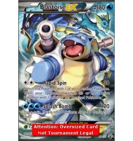 Oversized Jumbo Blastoise Ex XY 122