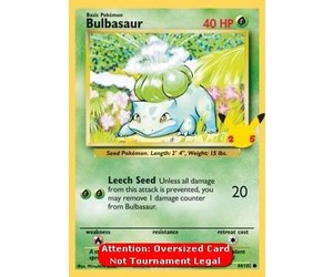 Bulbasaur - Pokemon Oversized Cards - Pokemon
