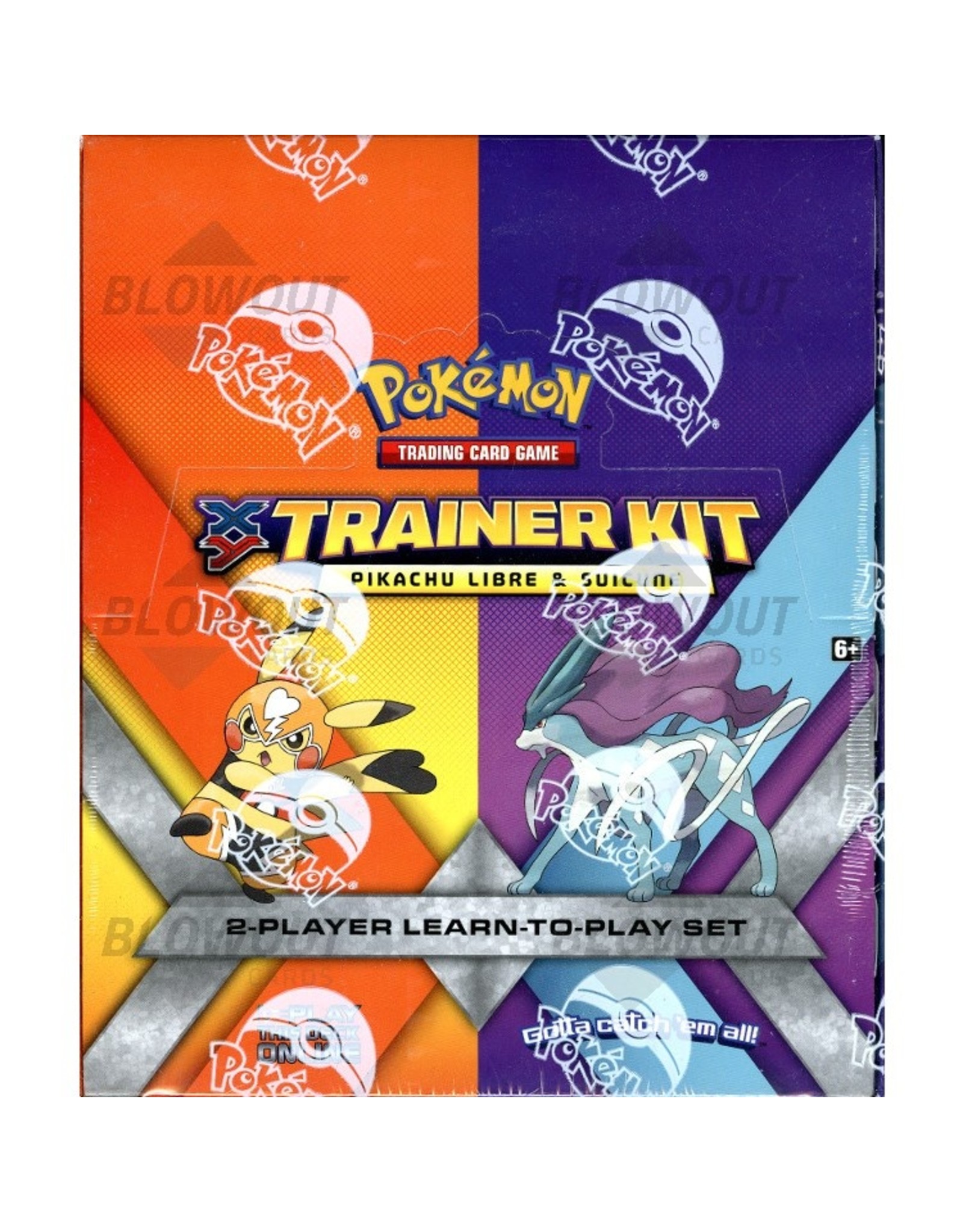 Pikachu Libre and Suicune 8 Trainer Kit Case