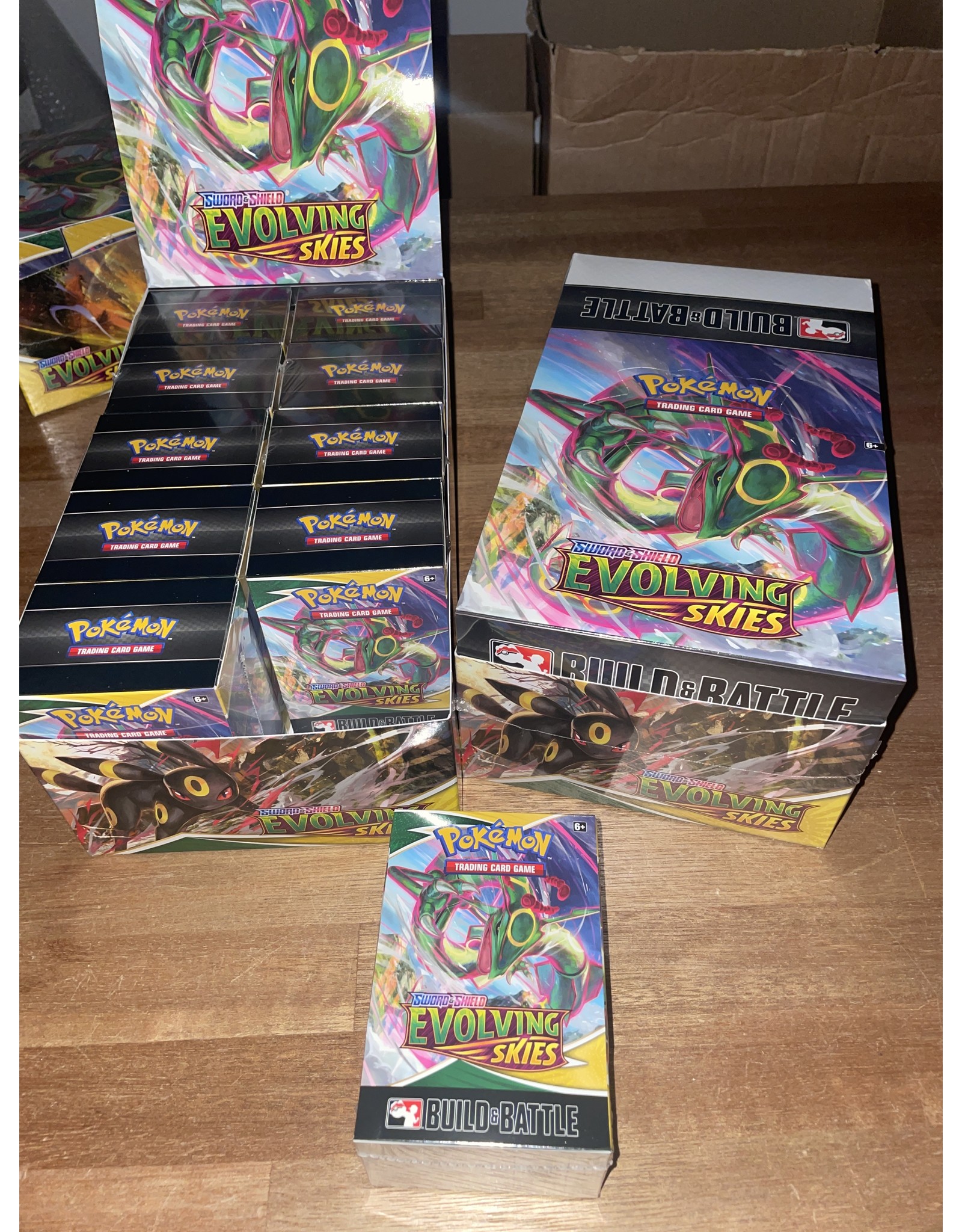 Evolving Skies Build & Battle Kit Case (10)