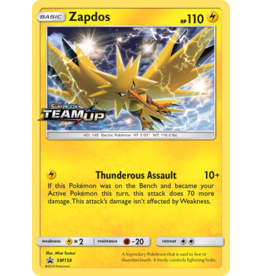 Zapdos SM 159 Team Up Promo