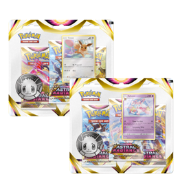 Astral Radiance 3 Pack Blister set Eevee + Sylveon