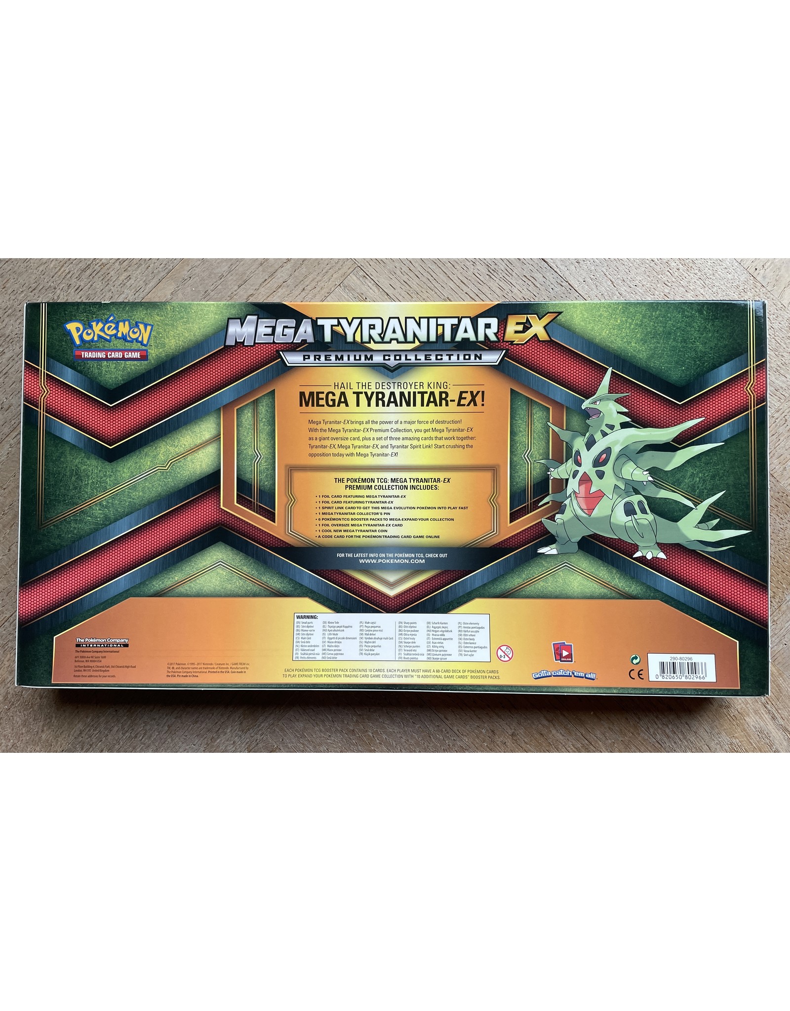 Mega Tyranitar Ex Premium Collection