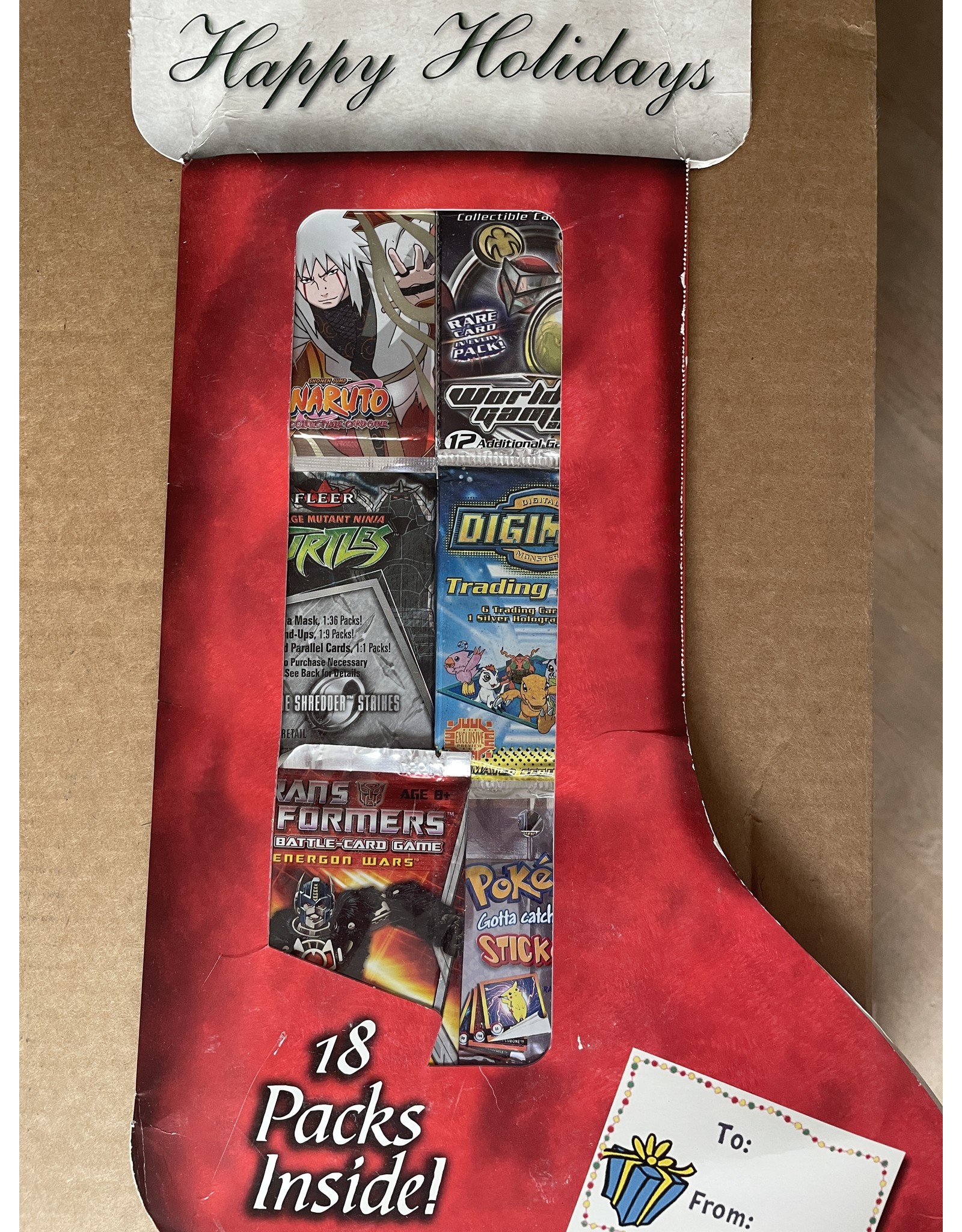 Holiday Stockings from 2010! 18 packs!