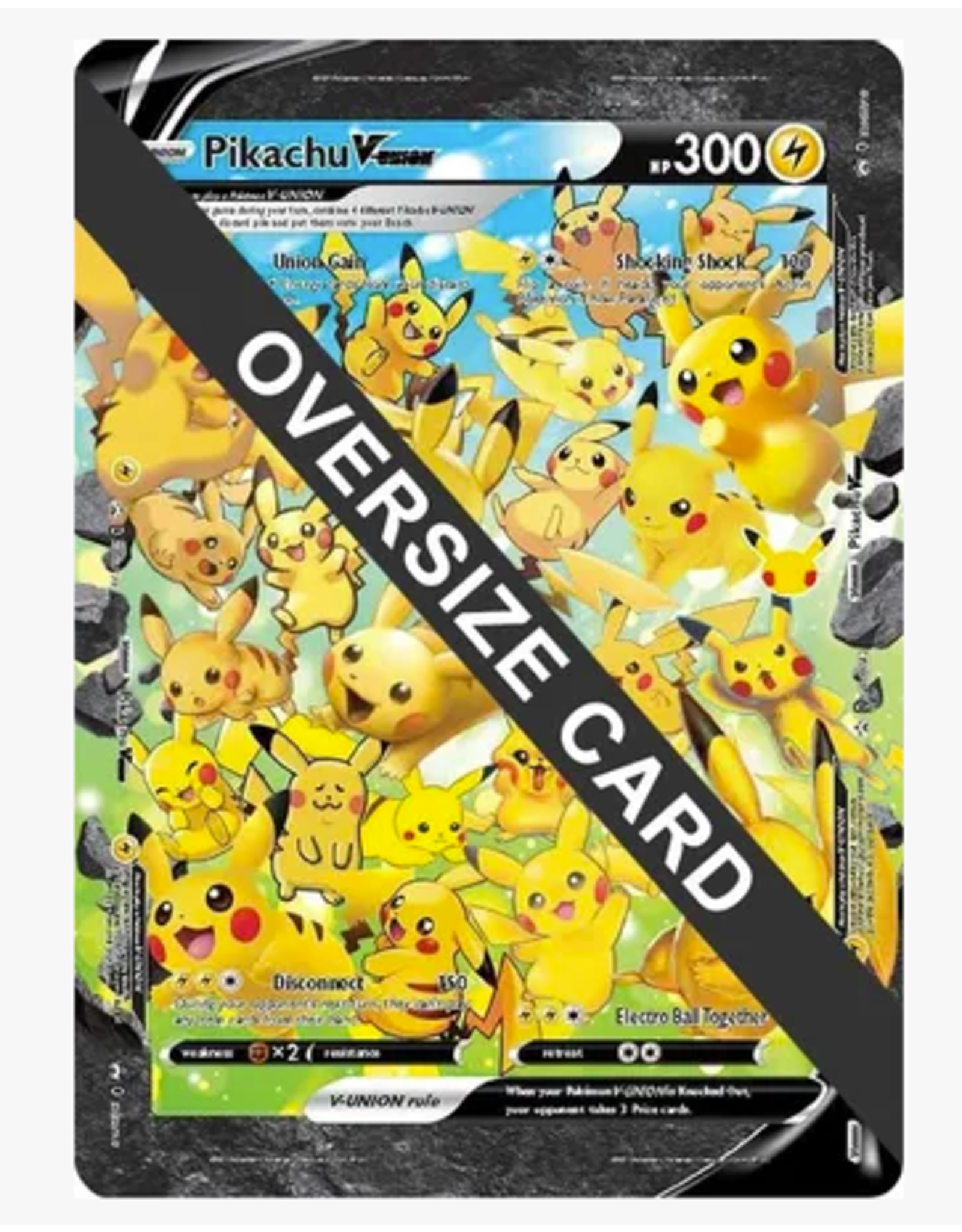 Pikachu V Union Oversized Jumbo card