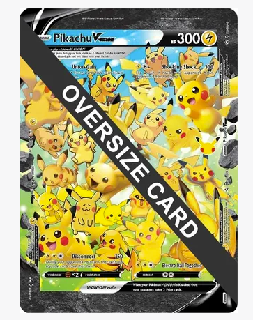 Carta Pokemon Jumbo Pikachu V (port) Original - Hobbies e coleções -  Centro, Itajaí 1234938112