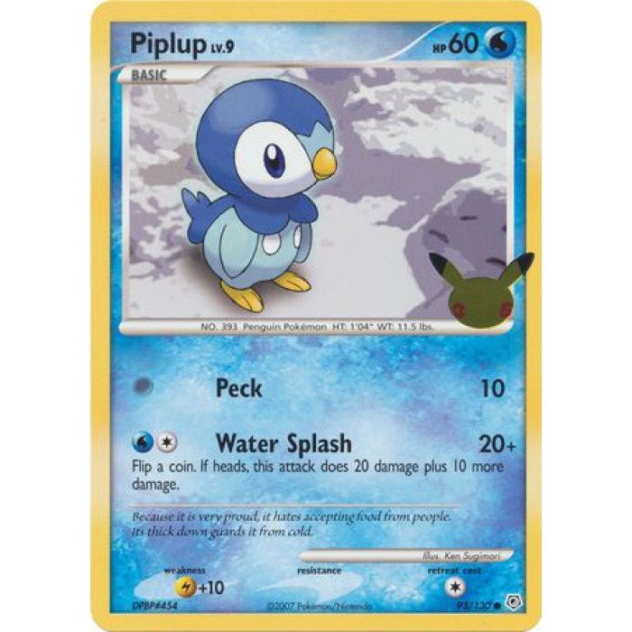 piplup rare card Pokemon Piplup, Prinplup & Empoleon Card Lot - 22 Cards main image 1