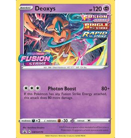 Deoxys SWSH 170 Fusion Strike Promo 