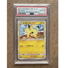 Japanese Pikachu S-P 125 PSA 10