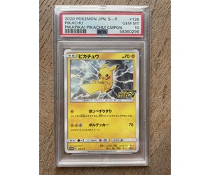 Japanese Pikachu S-P 126 PSA 10 