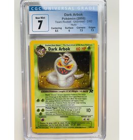 Dark Arbok Team Rocket CGC 7