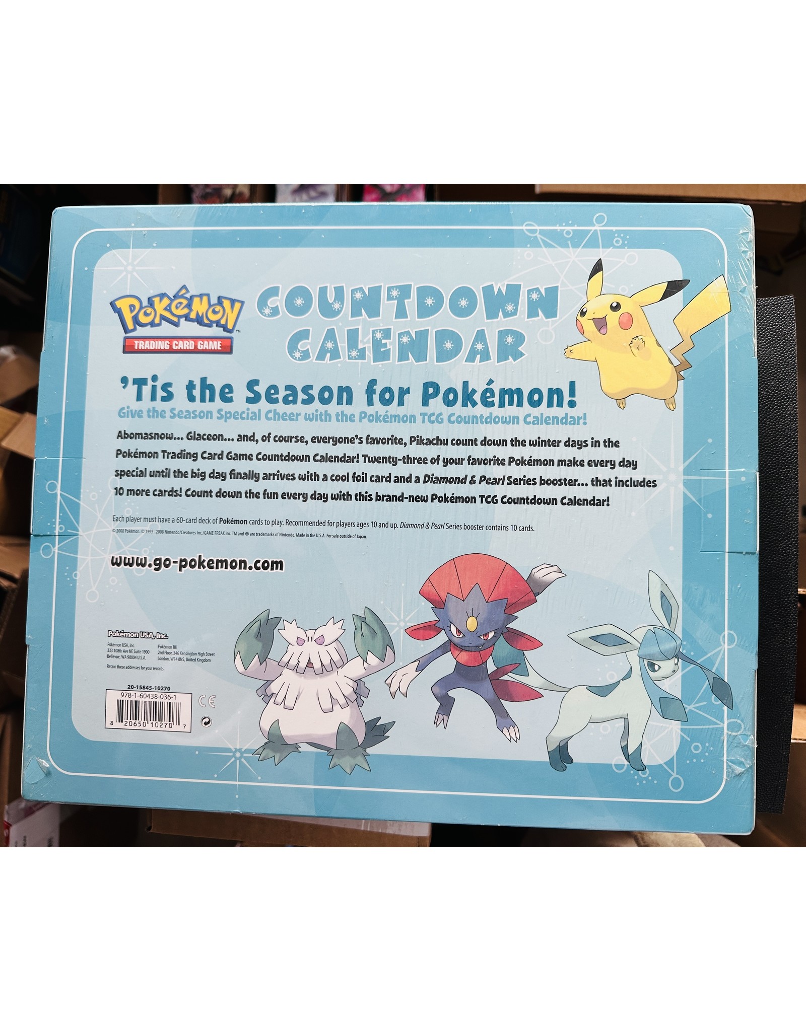 Pokemon Countdown Calendar 2008