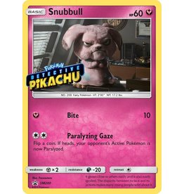 Snubbull SM200 Detective Pikachu stamp