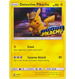 Pikachu SM170 Detective Pikachu stamp