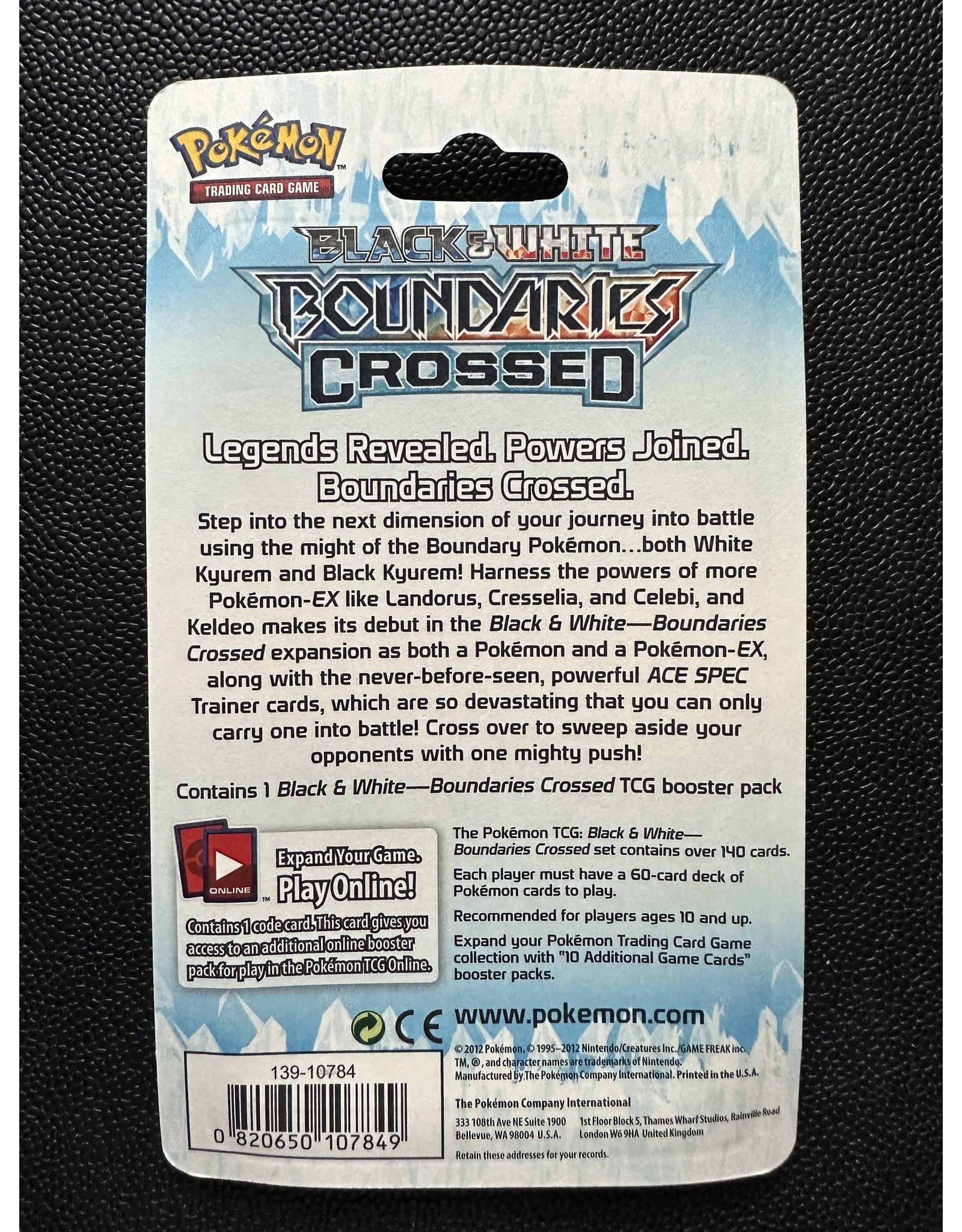 Black & White Boundaries Crossed Blister Pack Landorus