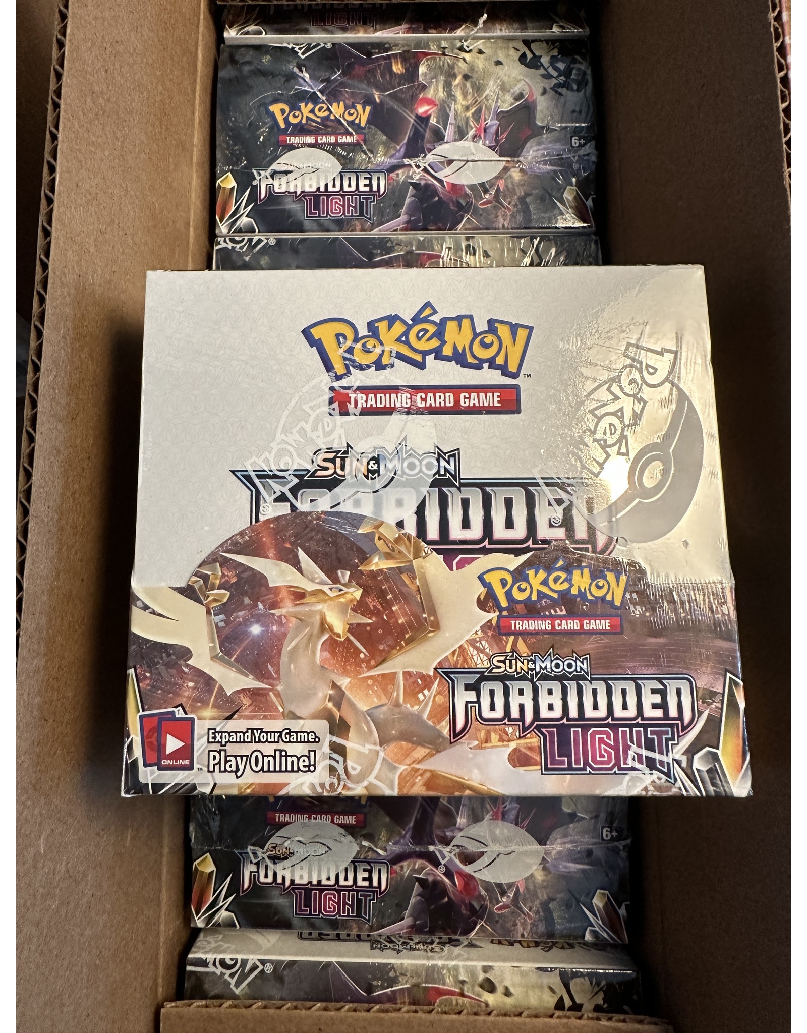 Sun & Moon Forbidden Light booster box