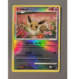 Platinum Eevee Promo Pokemon Card 62/100 Holo. NM