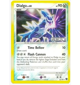 Dialga Burger King Promo Platinum 2009 16