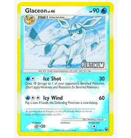 Glaceon Burger King Promo Platinum 20