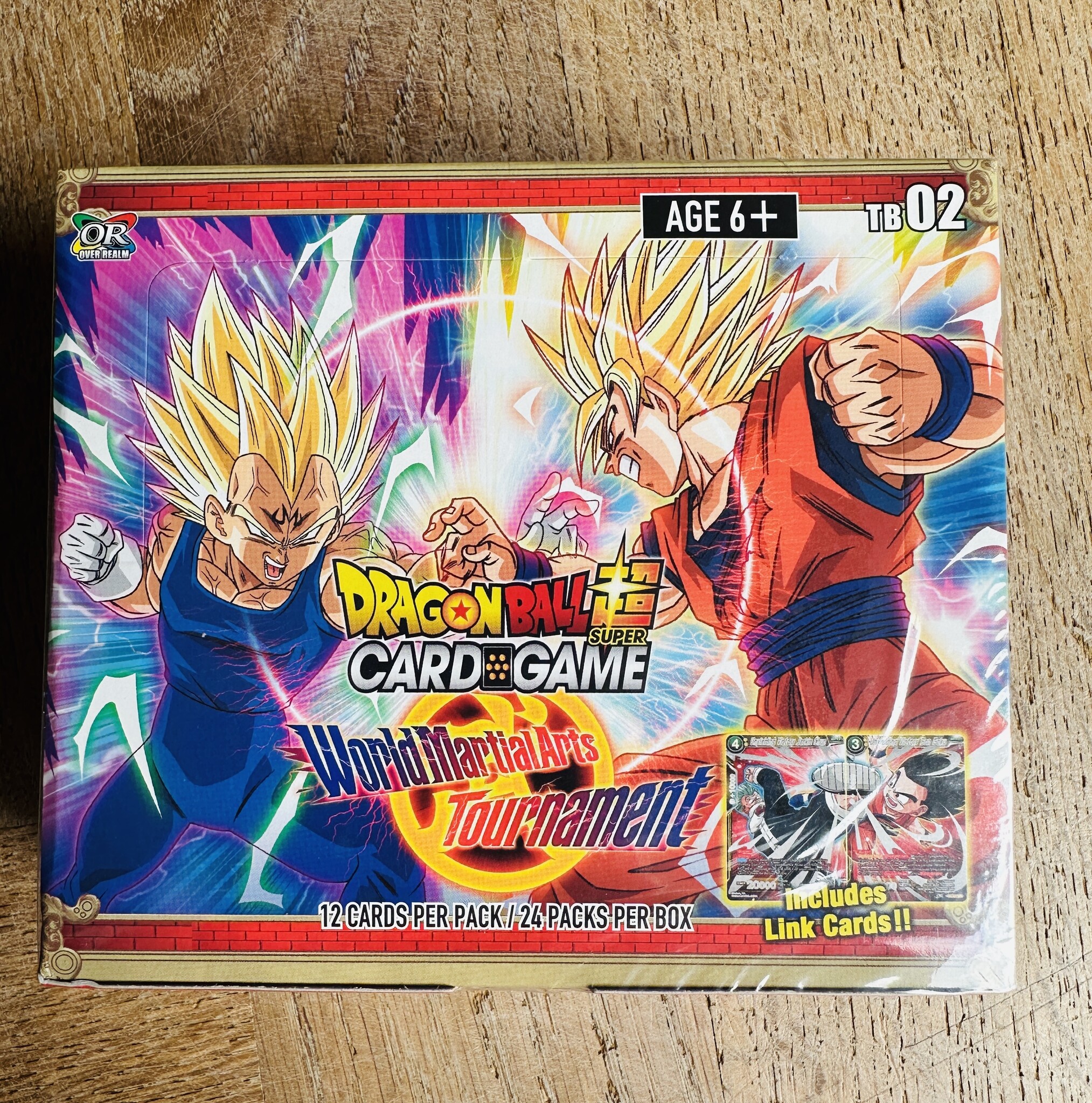 Dragon Ball Super World Martial Arts Tournament Booster Box 