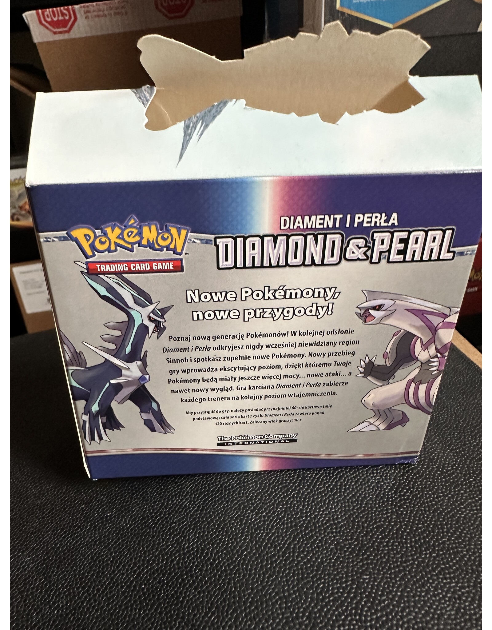 EMPTY Diamond & Pearl POLISH Booster Box