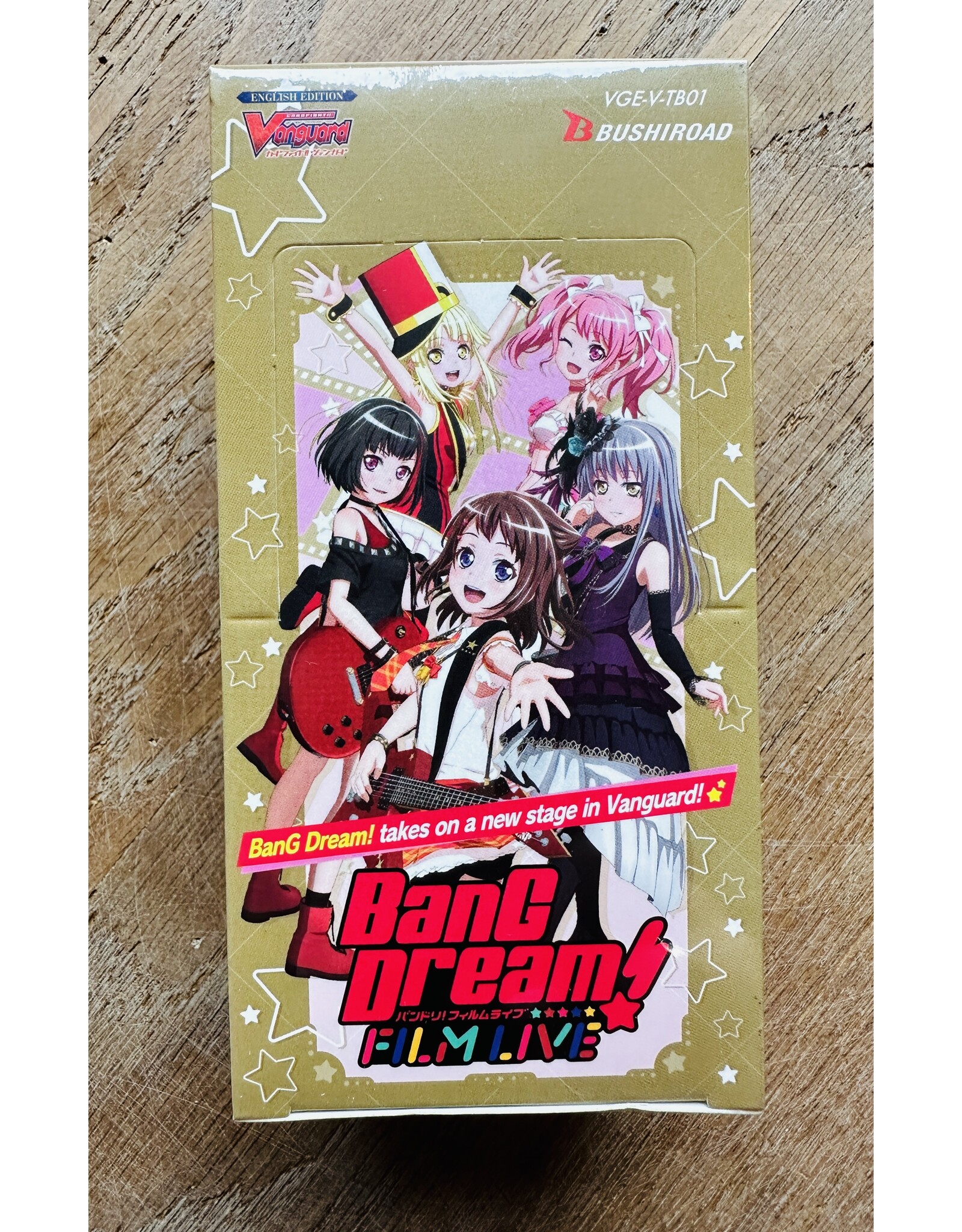 New English Edition Title Booster Vol. 1: BanG Dream! FILM LIVE is