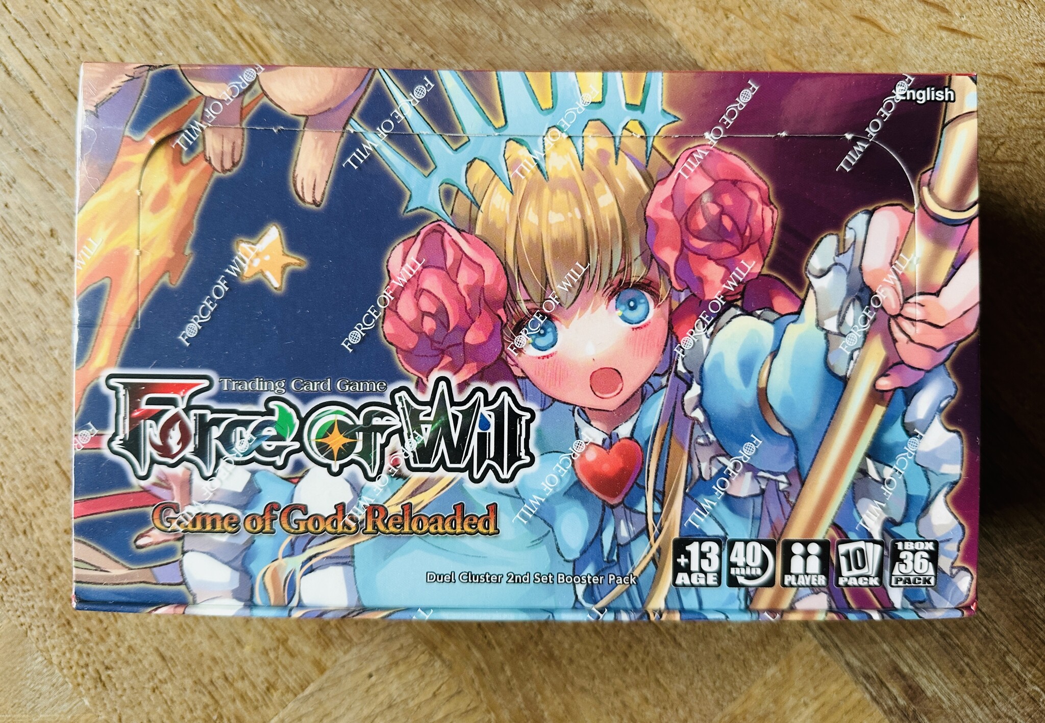 Force of Will Game of Gods Reloaded Booster Box - LegendaryCards.eu