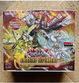 Yu-Gi-Oh! Amazing Defenders Booster Box 1st Edition