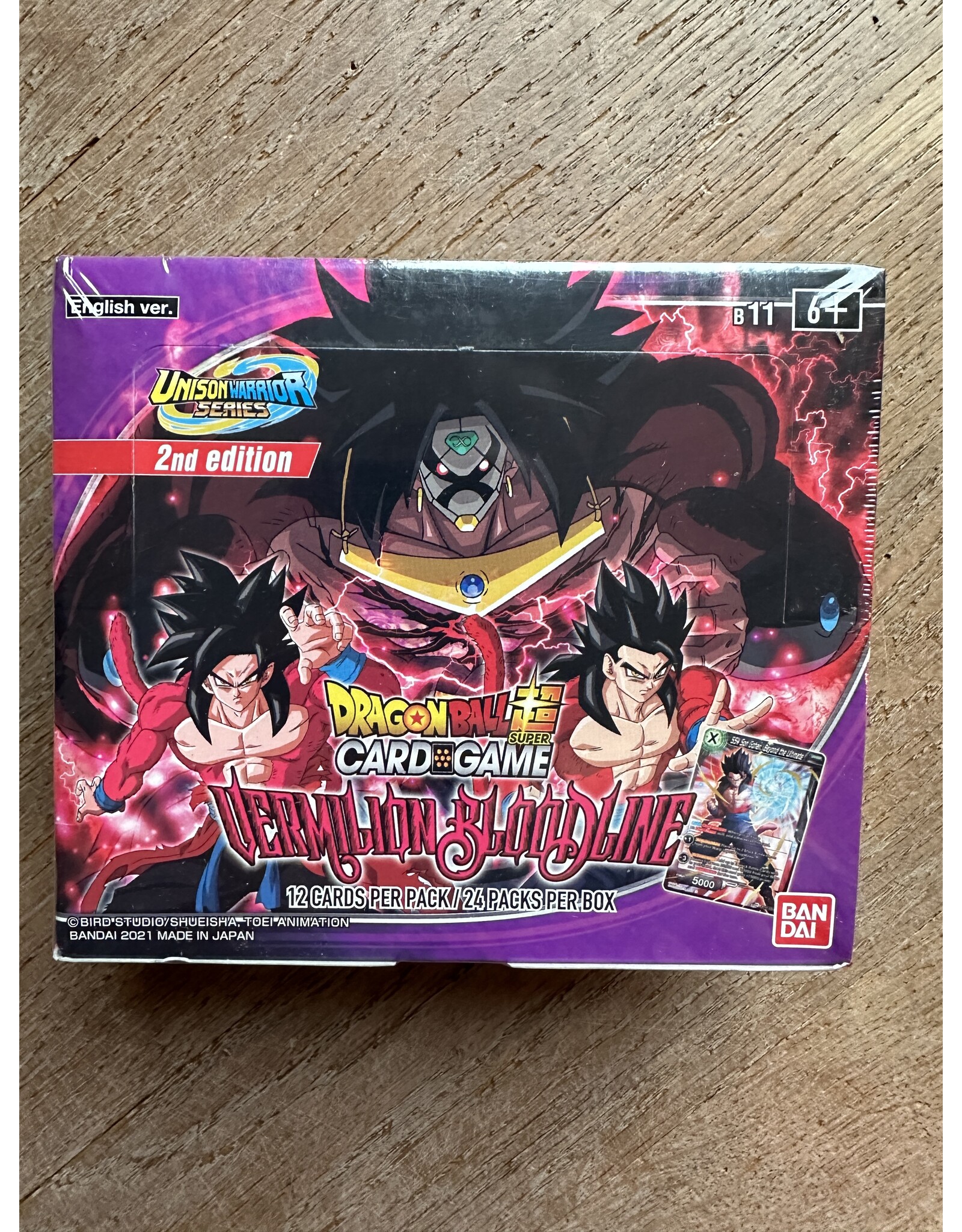 Dragon Ball Vermilion Bloodline Booster Box