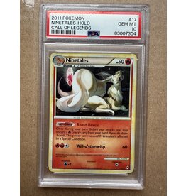 Call of Legends Ninetales PSA 10 VERY LOW POP!