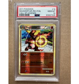 Call of Legends Reverse Magmortar PSA 10 VERY LOW POP!