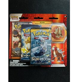 Entei Pin 3-Pack Blister