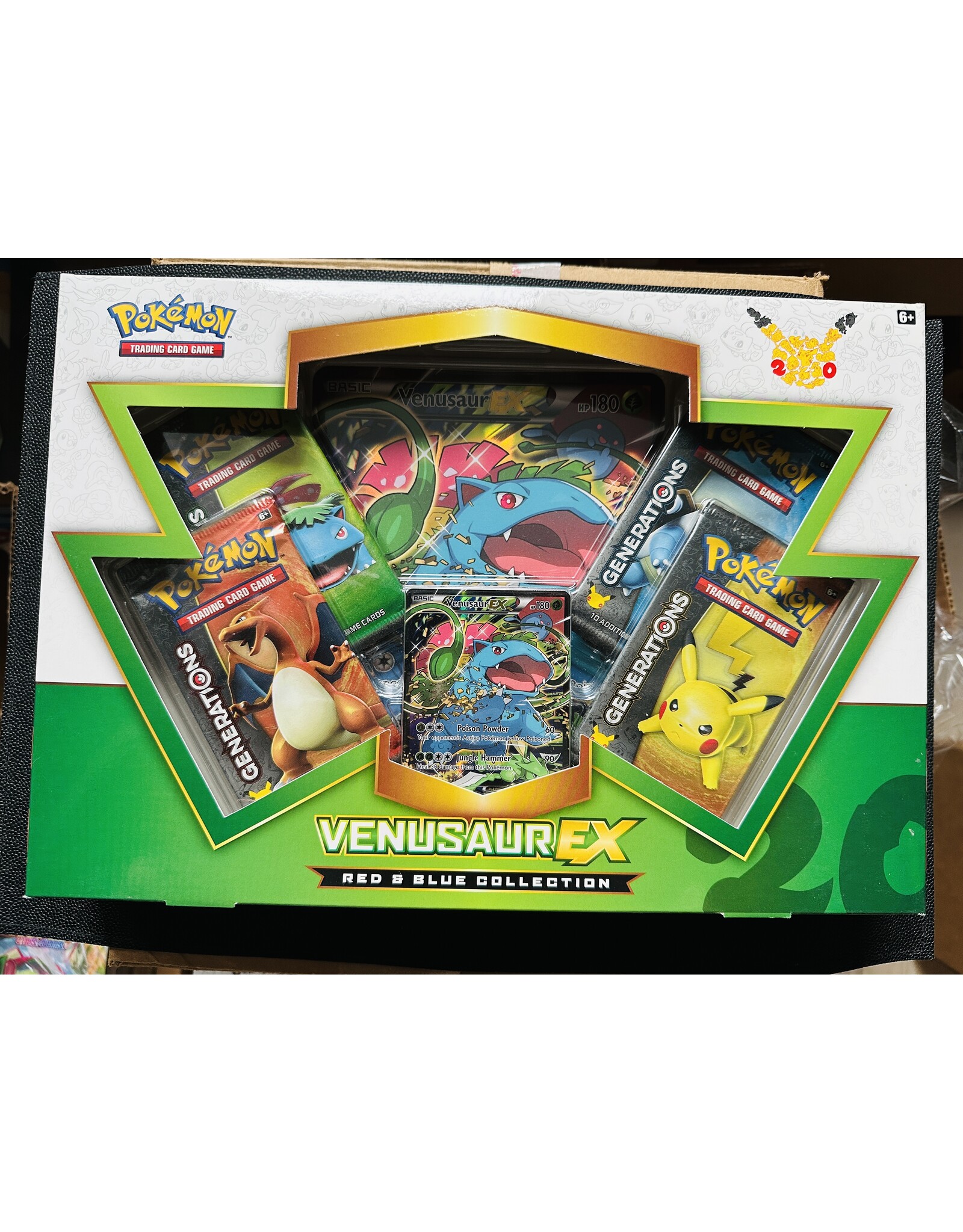 Red & Blue Collection Venusaur EX Box EU Version