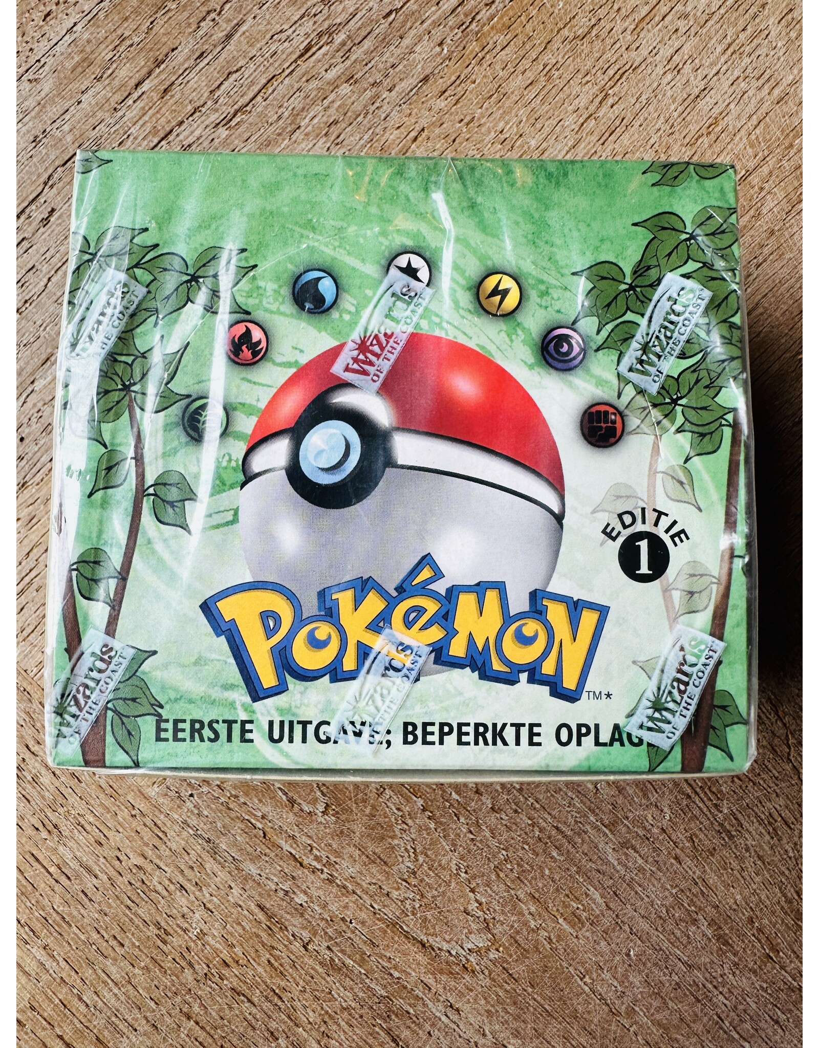 Dutch 1st Edition Jungle Booster (1) BOXBREAK