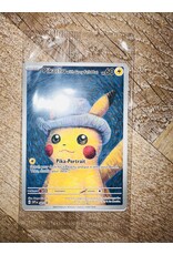 Pikachu with Grey Felt Hat SVP 085 Van Gogh promo