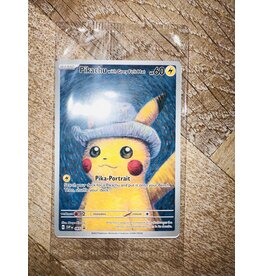 Pikachu with Grey Felt Hat SVP 085 Van Gogh promo