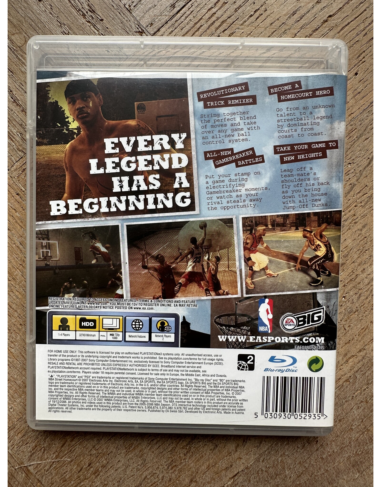 NBA Street Homecourt Playstation 3