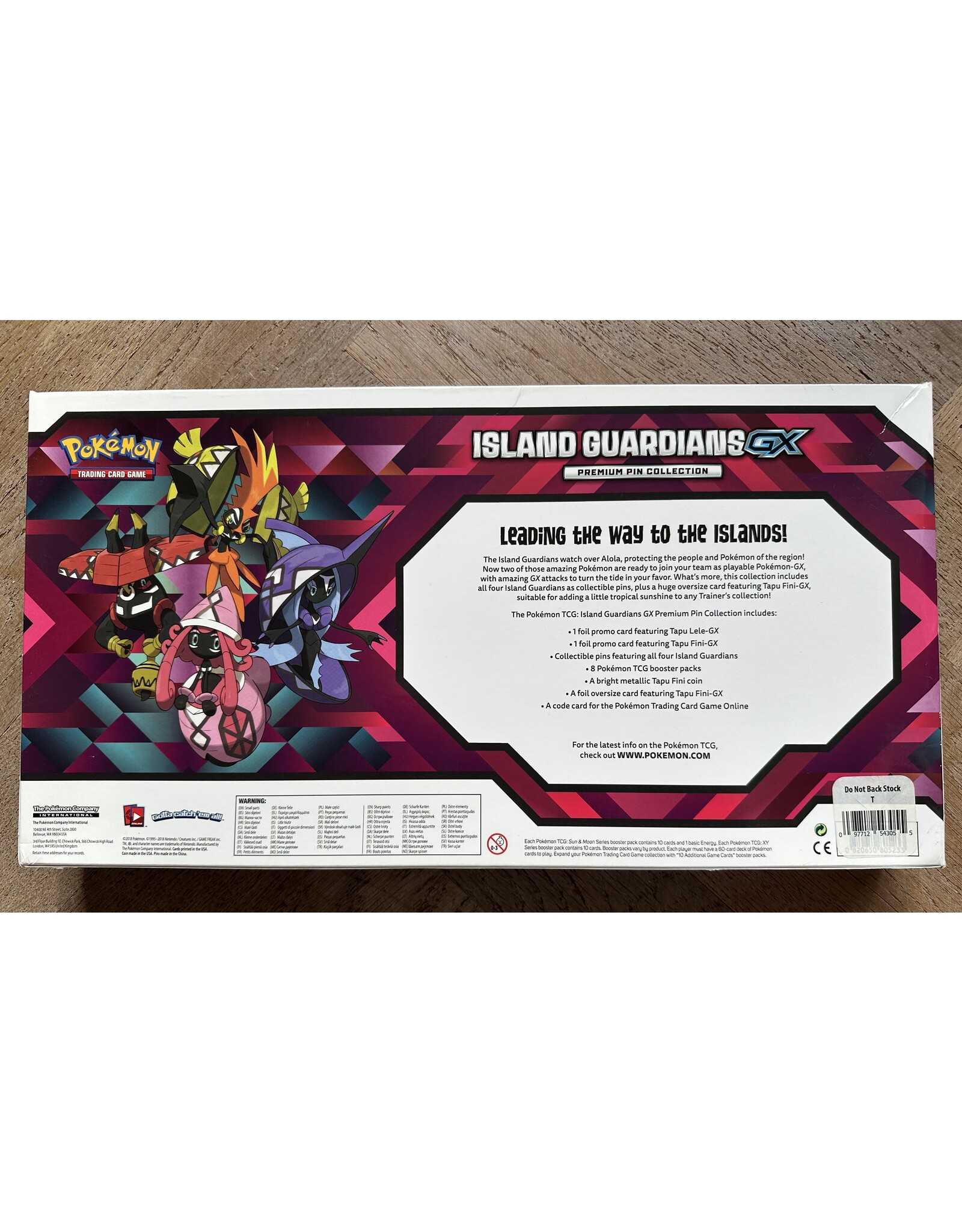 Island Guardians GX Premium Pin Collection (Target USA Exclusive)
