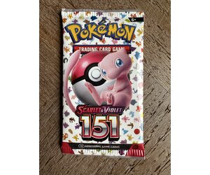 pokemon 151 booster box english price Pokémon TCG: Scarlet & Violet 151 Booster (1 Pack of 10 Cards) – Showcase  USA main image 1