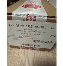 Silver Tempest Booster Box Case