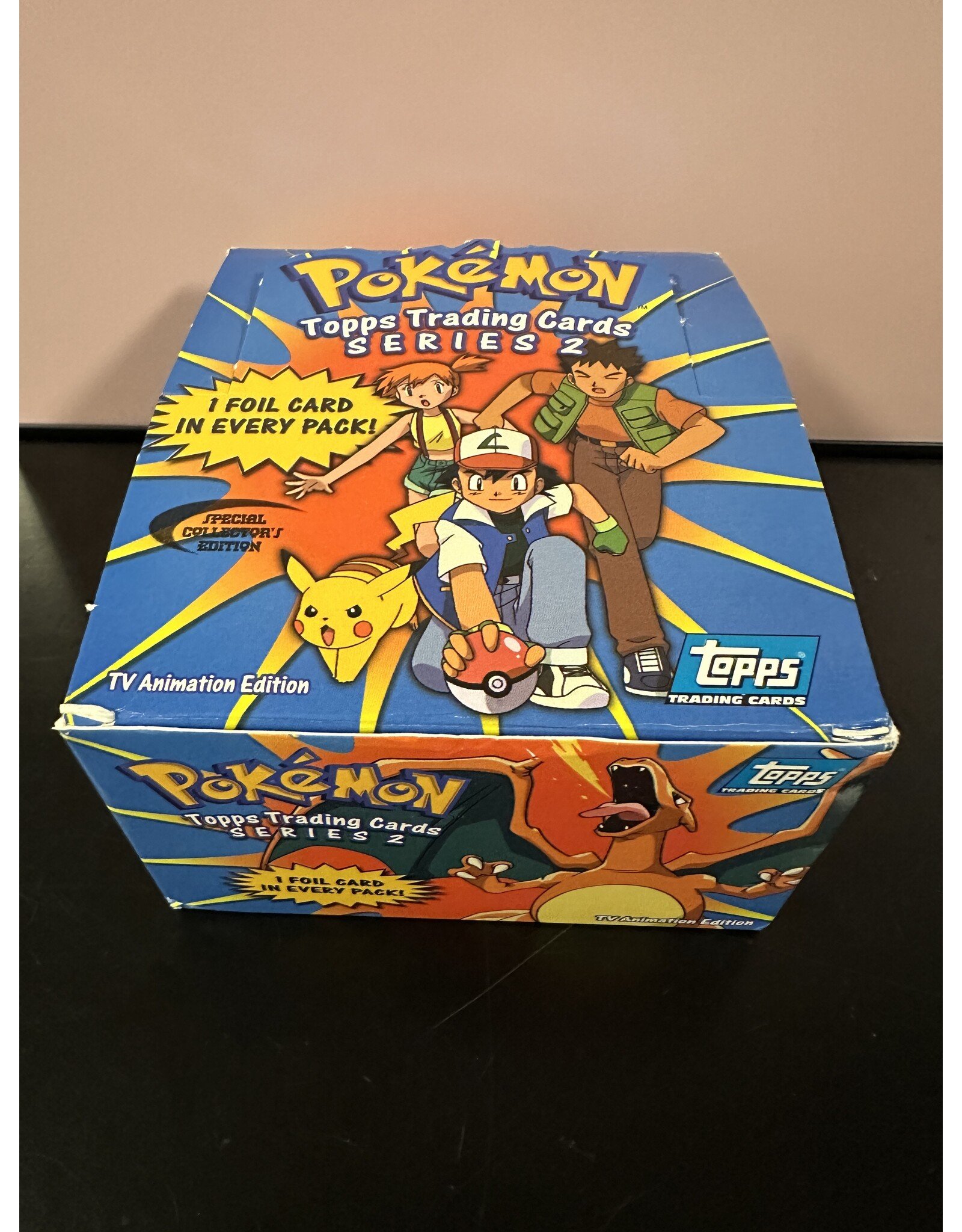 EMPTY Topps Series 2 booster box