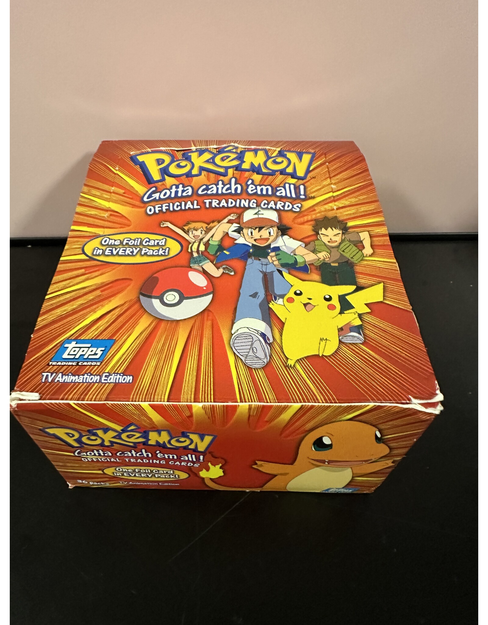 EMPTY Topps TV Animation Edition booster box