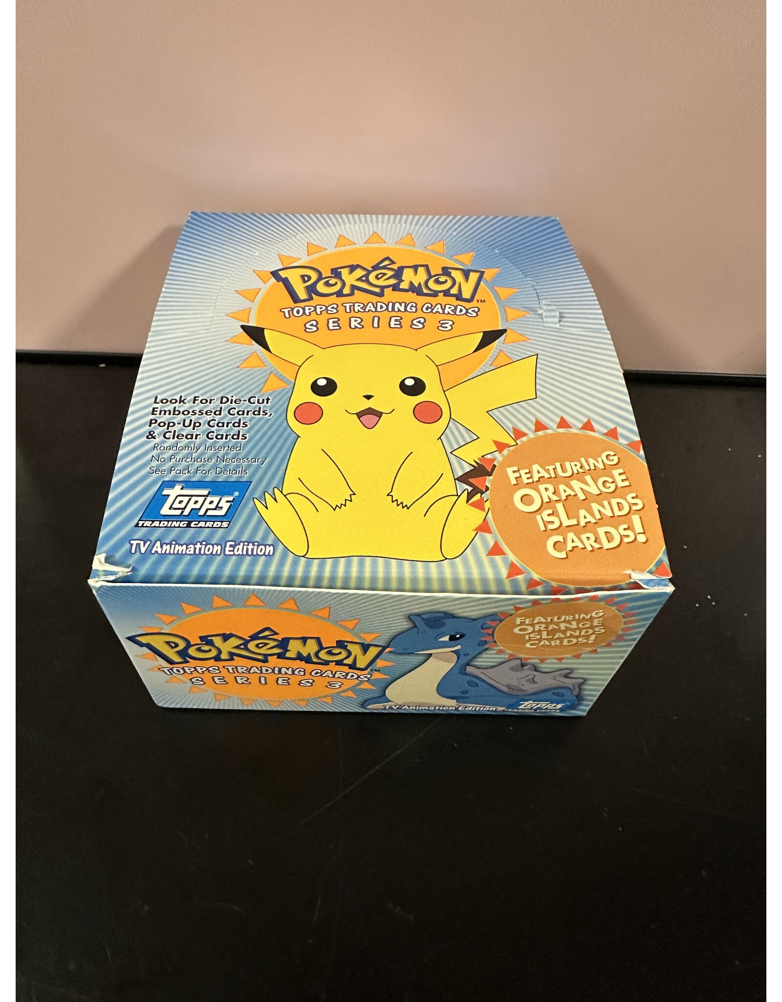 EMPTY Topps Series 3 booster box