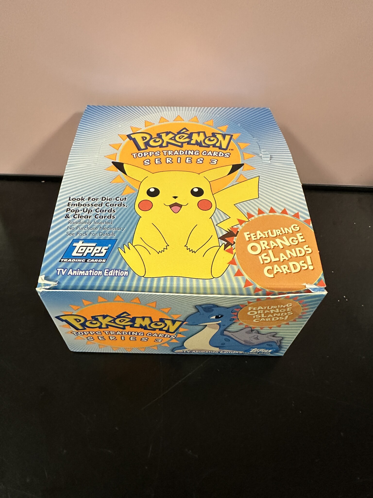topps booster box EMPTY Topps Series 3 booster box