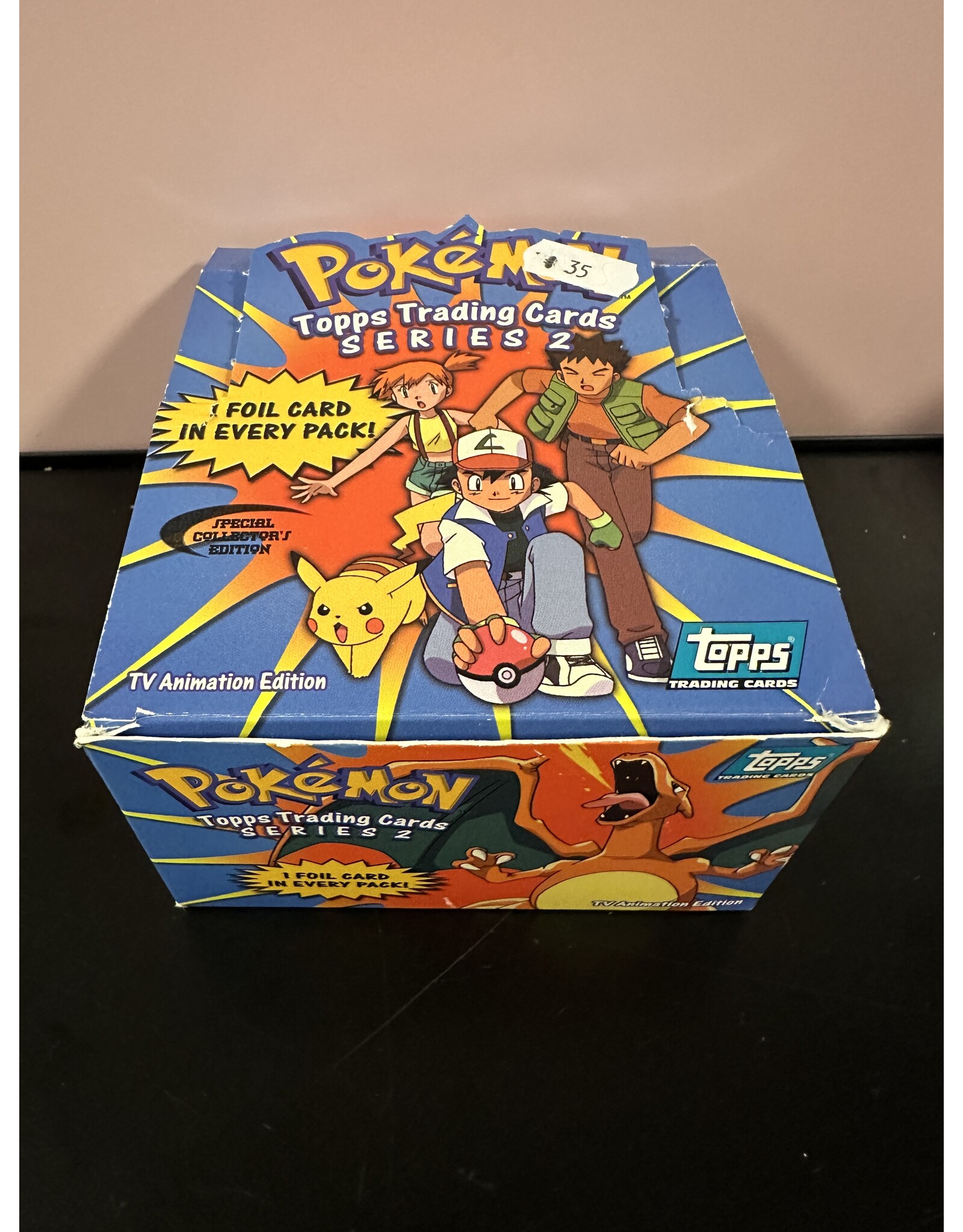 EMPTY Topps Series 2 booster box