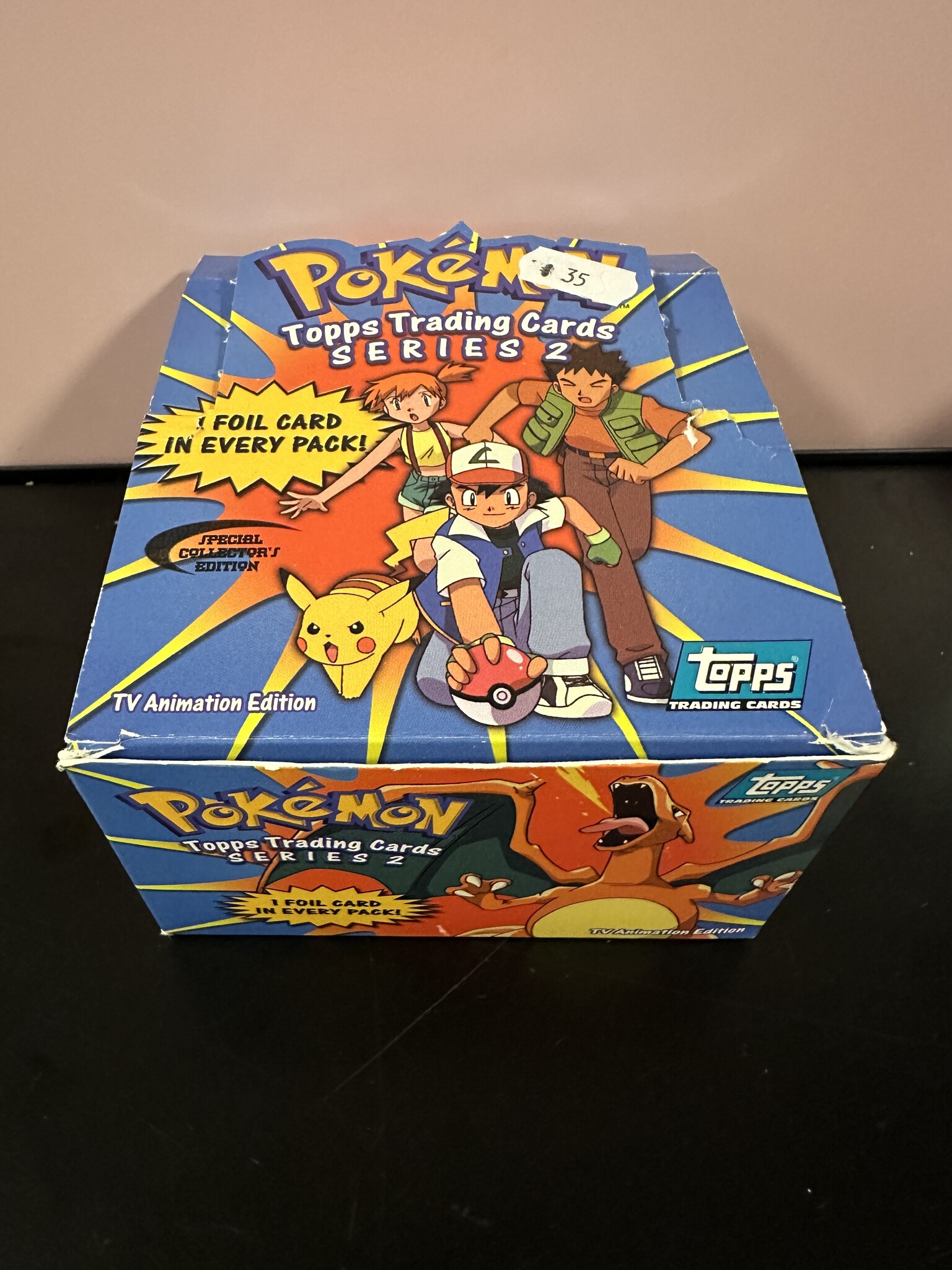 EMPTY Topps Series 2 booster box EMPTY Topps Series 2 booster box